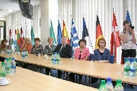 Pohľad na časť účastníkov májového Eurofóra v Dome Európskej únie v Bratislave.